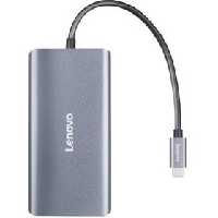 هاب 7 پورت لنوو Lenovo LX0807G New Multifunctional Type C Hub