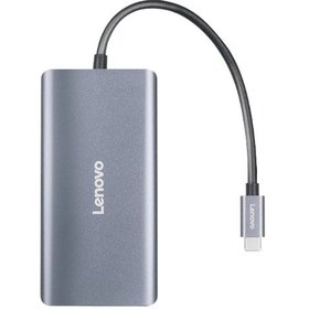 هاب 7 پورت لنوو Lenovo LX0807G New Multifunctional Type C Hub