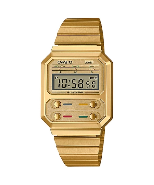ارسال فوری   گارانتی اصلی شرکتی    ساعت مچی کاسیو مدل CASIO-A100WEG-9ADF