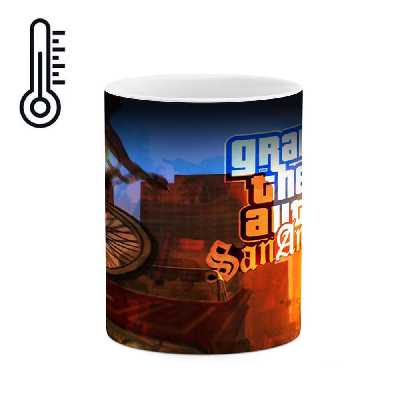 ماگ حرارتی طرح بازی gta  مدل mgph11159