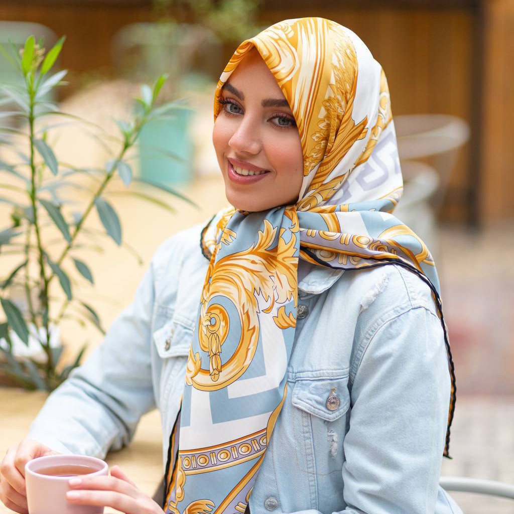 روسری ابریشم توییل ...