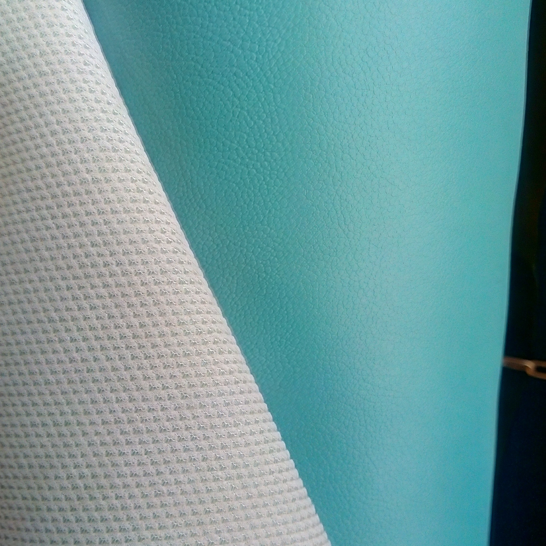 چرم مصنوعی سبز آبی