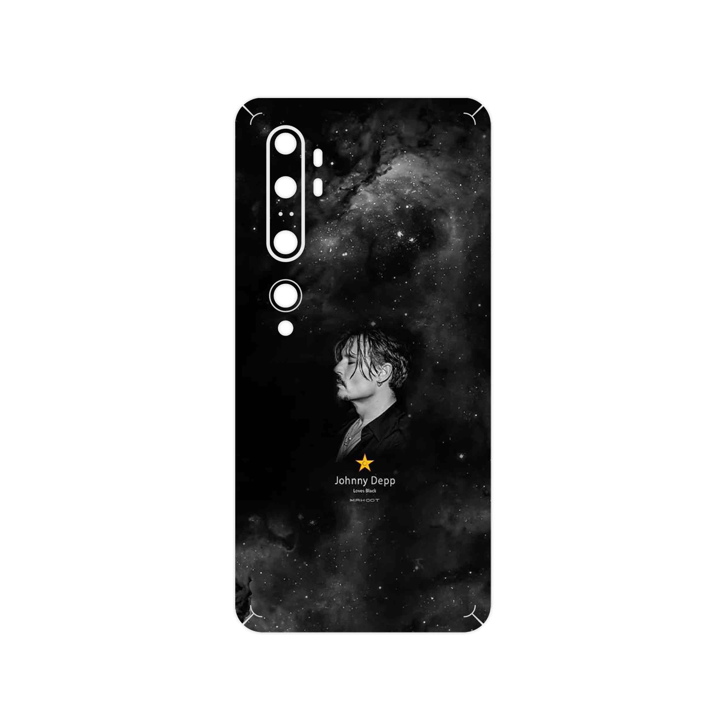 برچسب پوششی ماهوت مدل Johnny Depp مناسب برای گوشی موبایل شیائومی Mi Note 10 Pro