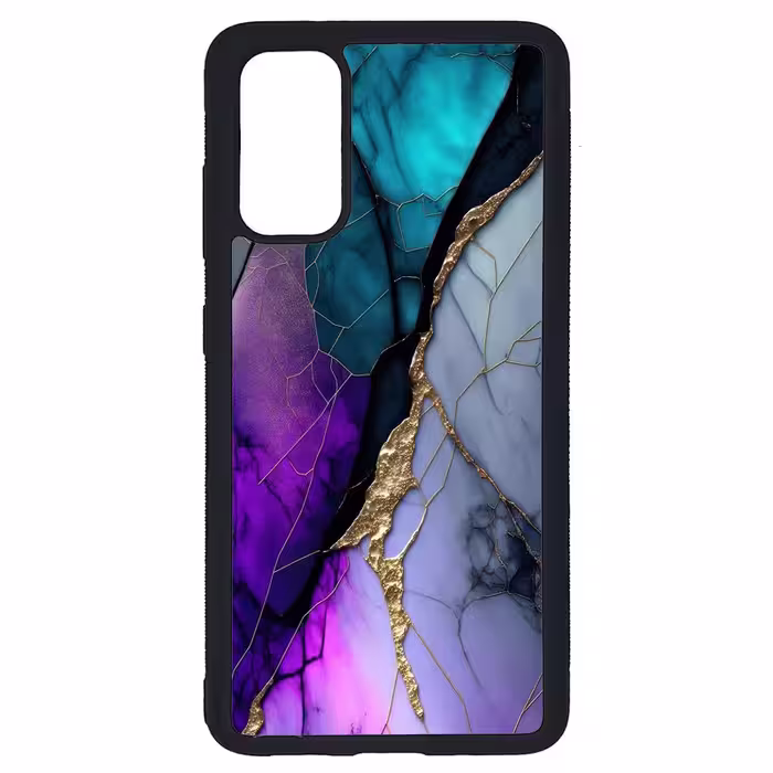 کاور طرح ماربل کد G-082 مناسب برای گوشی موبایل سامسونگ Galaxy S20 | دیجی قاب دونی