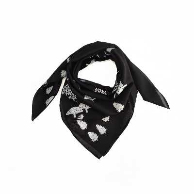 دستمال سر و گردن گدار مدل پرستو و کاج