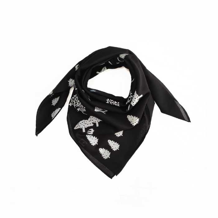 دستمال سر و گردن گدار مدل پرستو و کاج