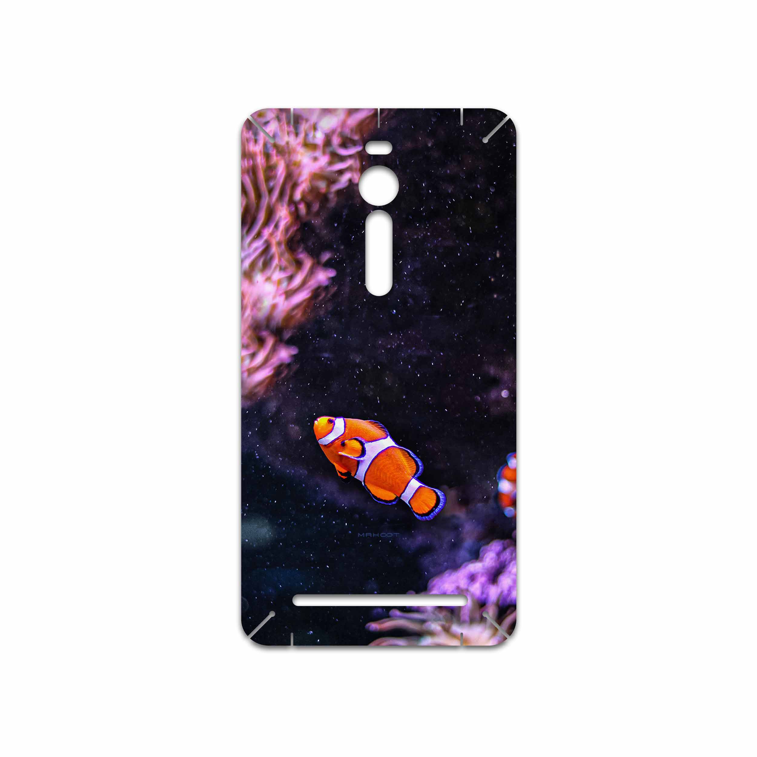 برچسب پوششی ماهوت مدل Clownfish مناسب برای گوشی موبایل ایسوس Zenfone 2