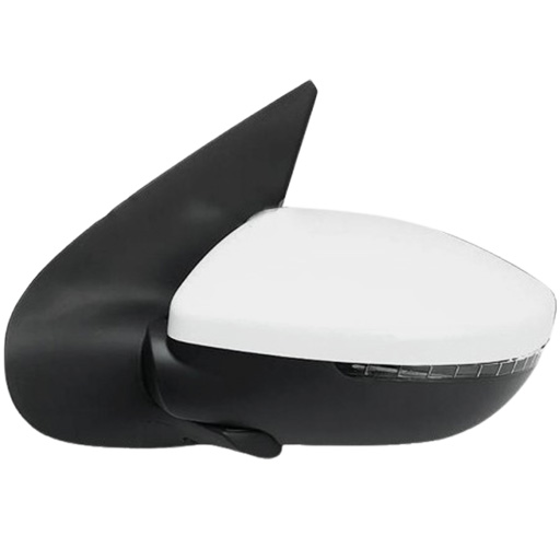 خرید آینه بغل پژو 207 کاوج راهنمادار با فلاپ سفید (چپ) | اتوموبی