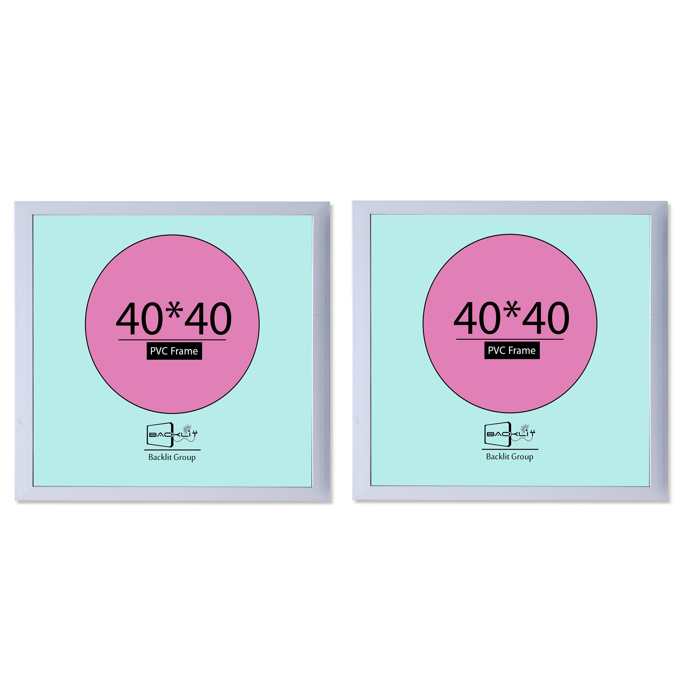 قاب عکس بکلیت مدل مجموعه دو عددی تخت 40x40-215