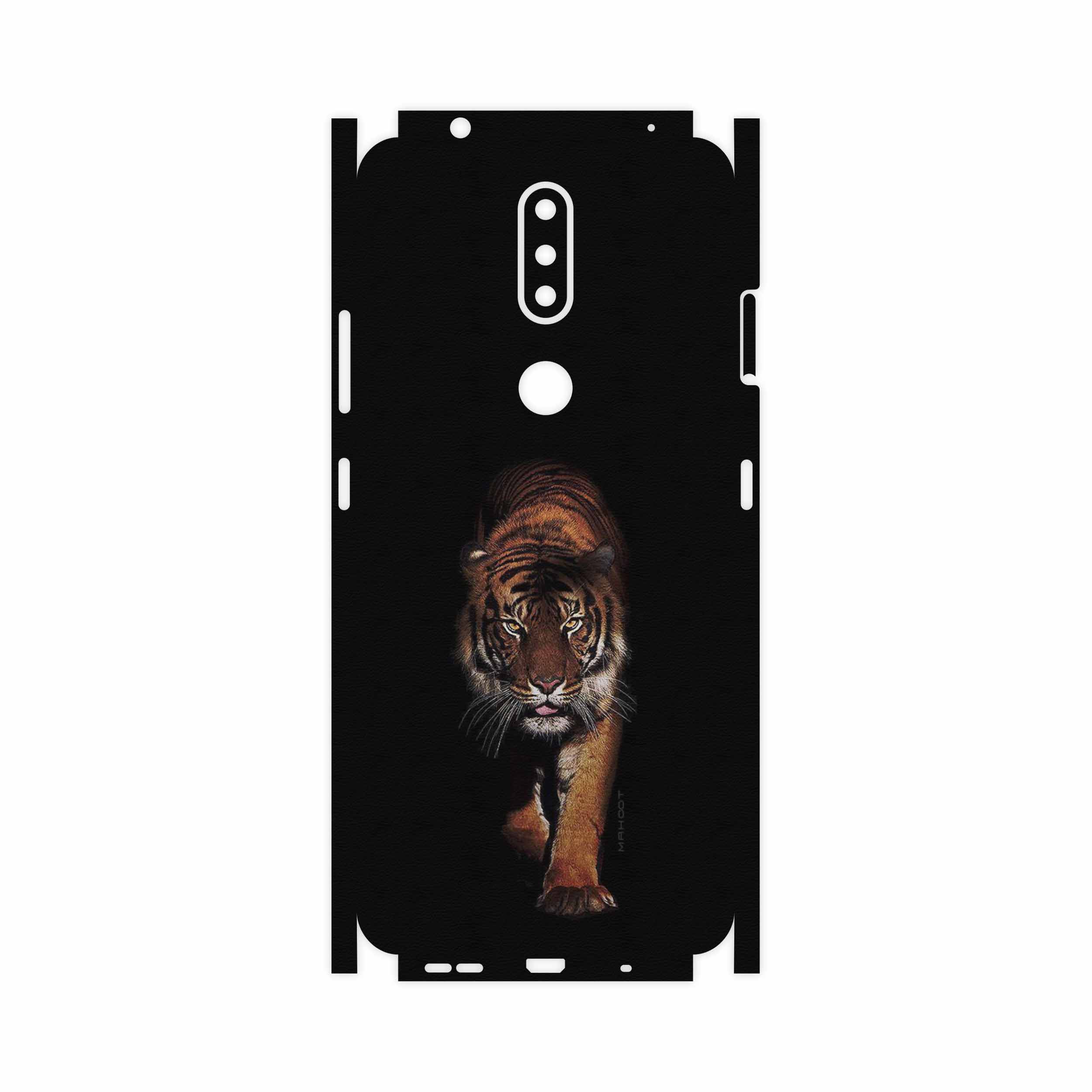 برچسب پوششی ماهوت مدل Wild-Tiger-FullSkin مناسب برای گوشی موبایل نوکیا 2.4
