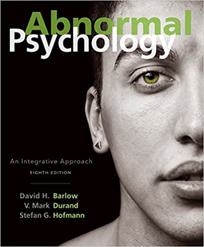 خرید و دانلود نسخه کامل کتاب Abnormal Psychology: An Integrative Approach (8th Edition) - Pdf