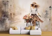 پوستر سه بعدی دخترانه HQ-1586