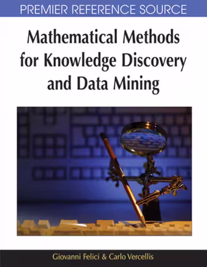 خرید و دانلود نسخه کامل کتاب Mathematical methods for knowledge discovery and data mining