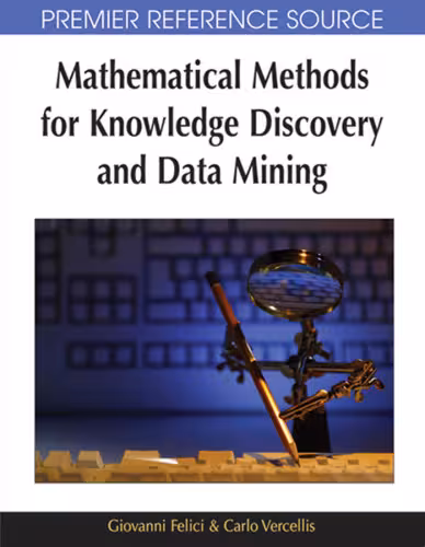 خرید و دانلود نسخه کامل کتاب Mathematical methods for knowledge discovery and data mining