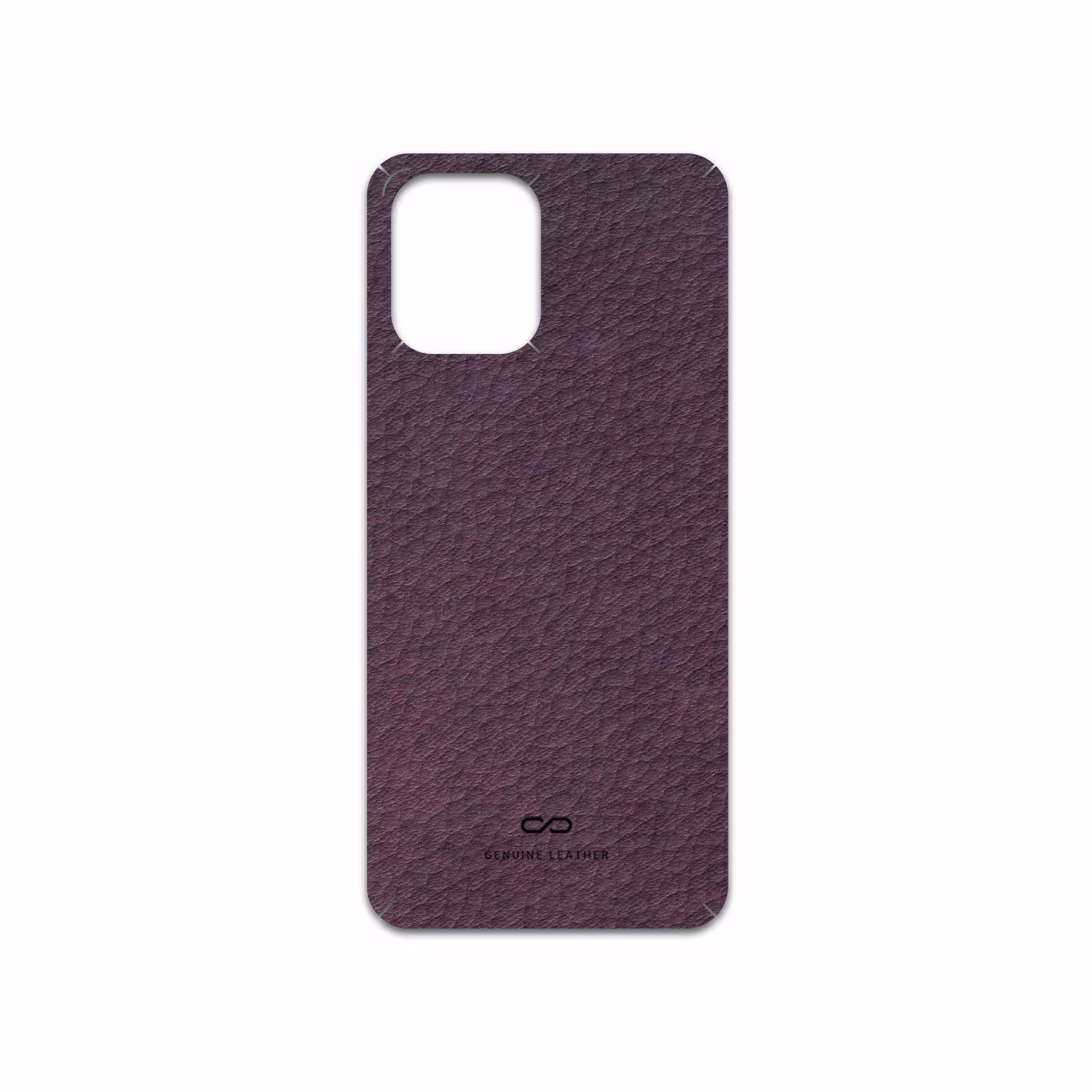 برچسب پوششی ماهوت مدل Purple-Leather مناسب برای گوشی موبایل اپو Find X3 Pro