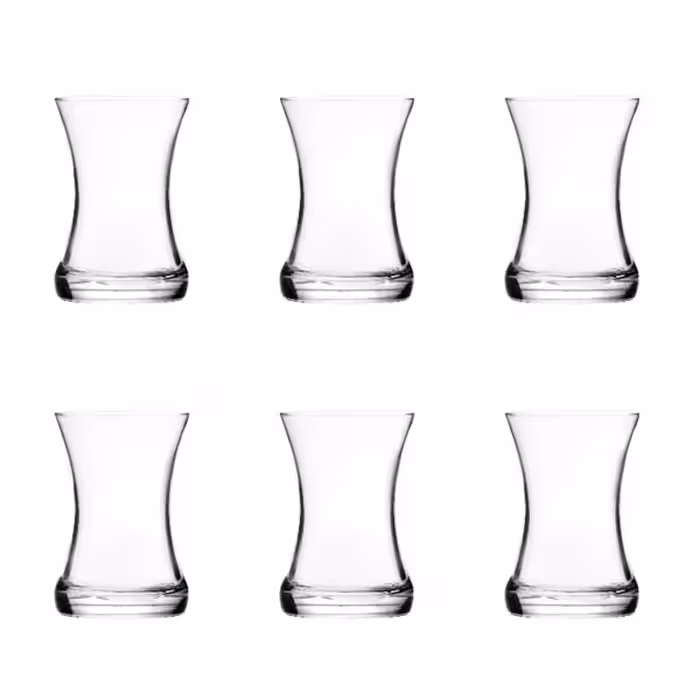 استکان مدل DILMAH بسته 6 عددی