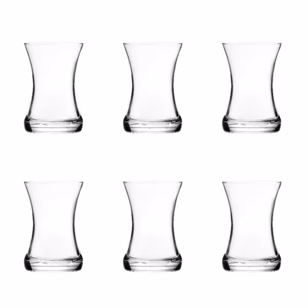 استکان مدل DILMAH بسته 6 عددی