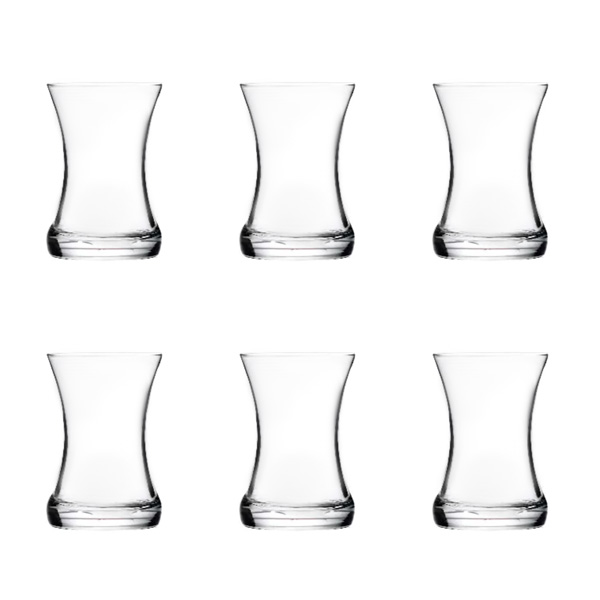 استکان مدل DILMAH بسته 6 عددی