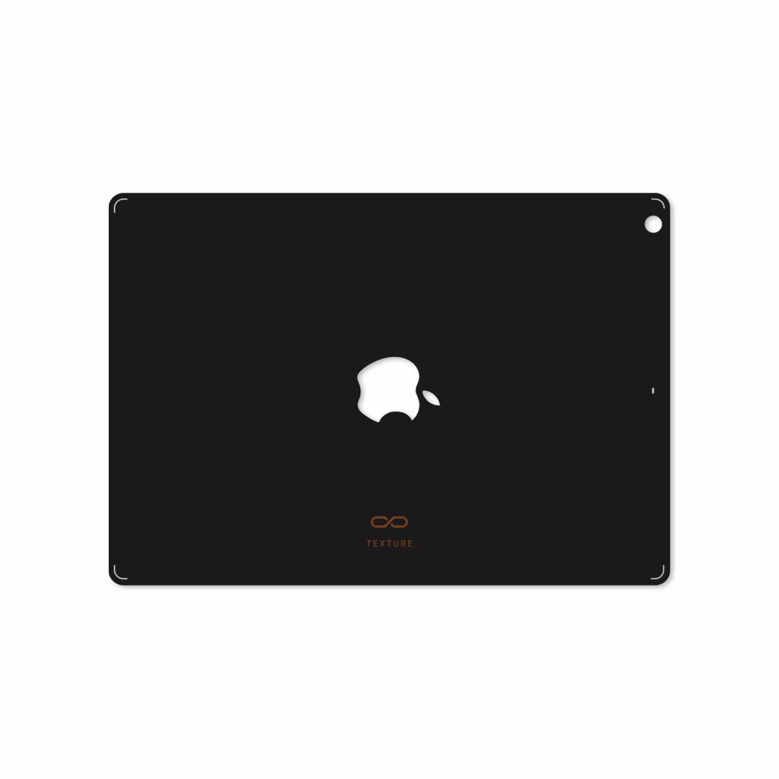 برچسب پوششی ماهوت مدل Matte-Black مناسب برای تبلت اپل iPad Air 2013 A1476