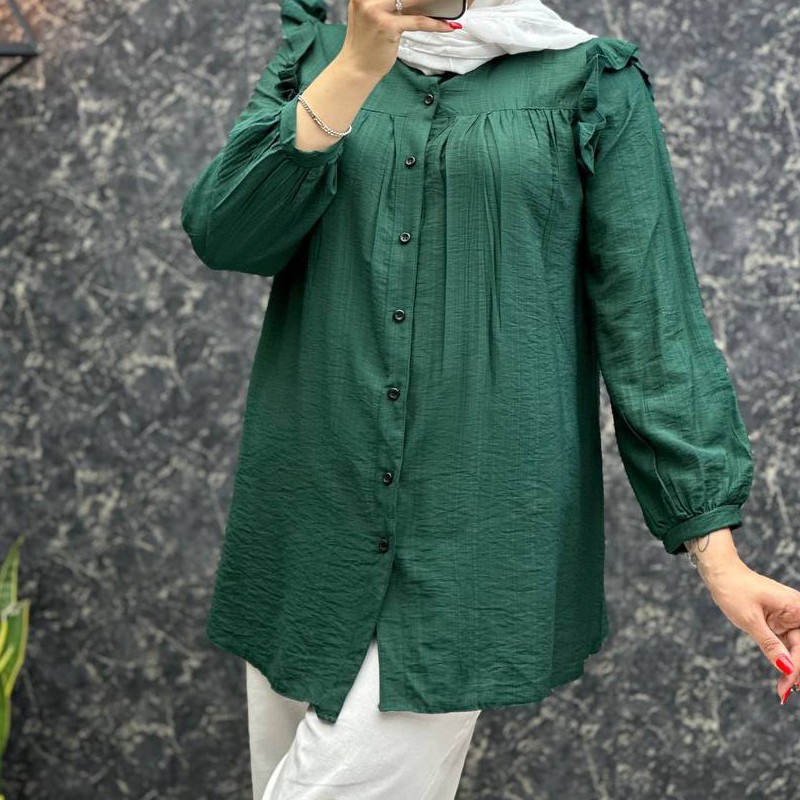 شومیز مانتویی عروسکی