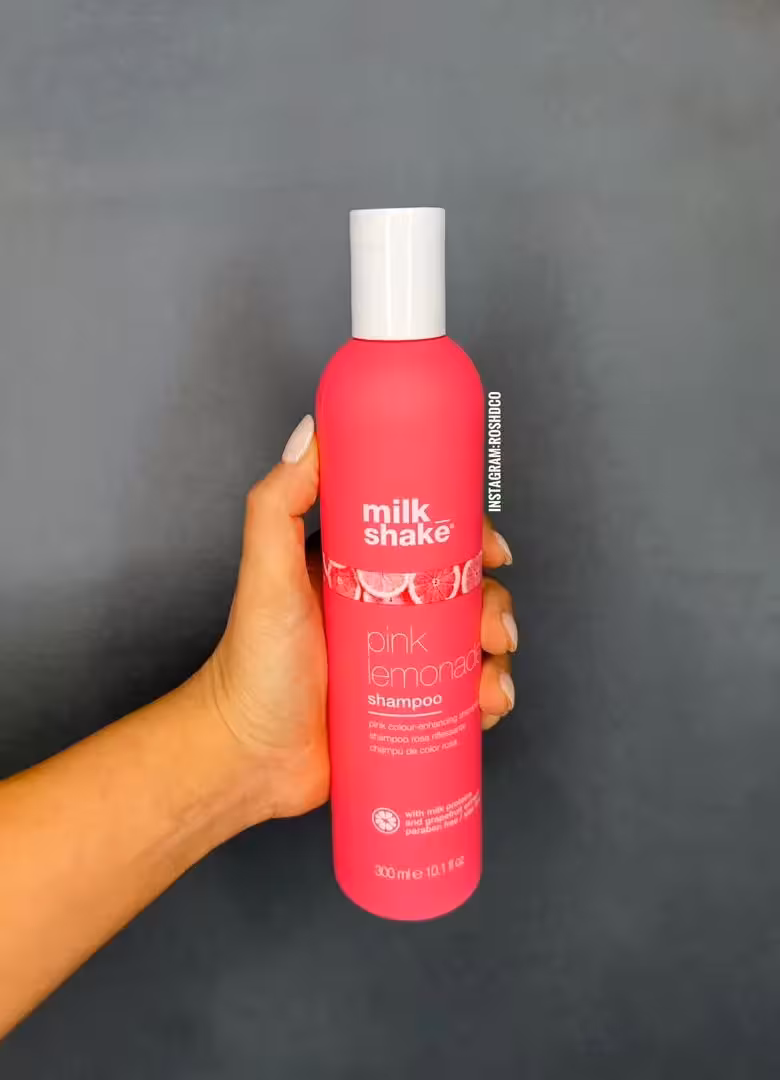 شامپو رنگساژ صورتی باربی PINK LEMONADE میلک شیک