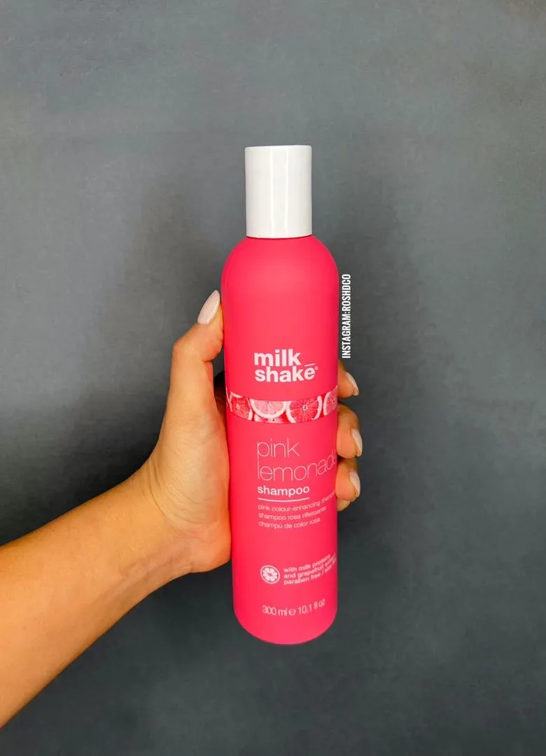شامپو رنگساژ صورتی باربی PINK LEMONADE میلک شیک