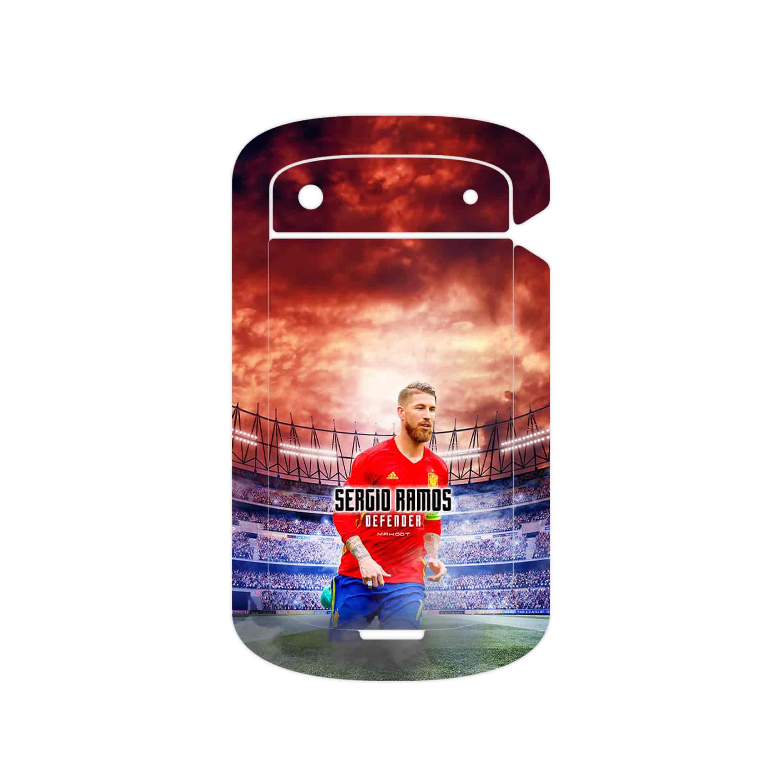 برچسب پوششی ماهوت مدل Sergio Ramos مناسب برای گوشی موبایل بلک بری Bold Touch 9900