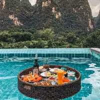 سینی استخری حصیربافت اسکلت مدل ساحل