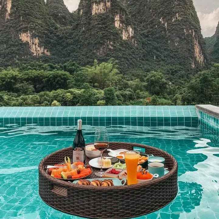 سینی استخری حصیربافت اسکلت مدل ساحل