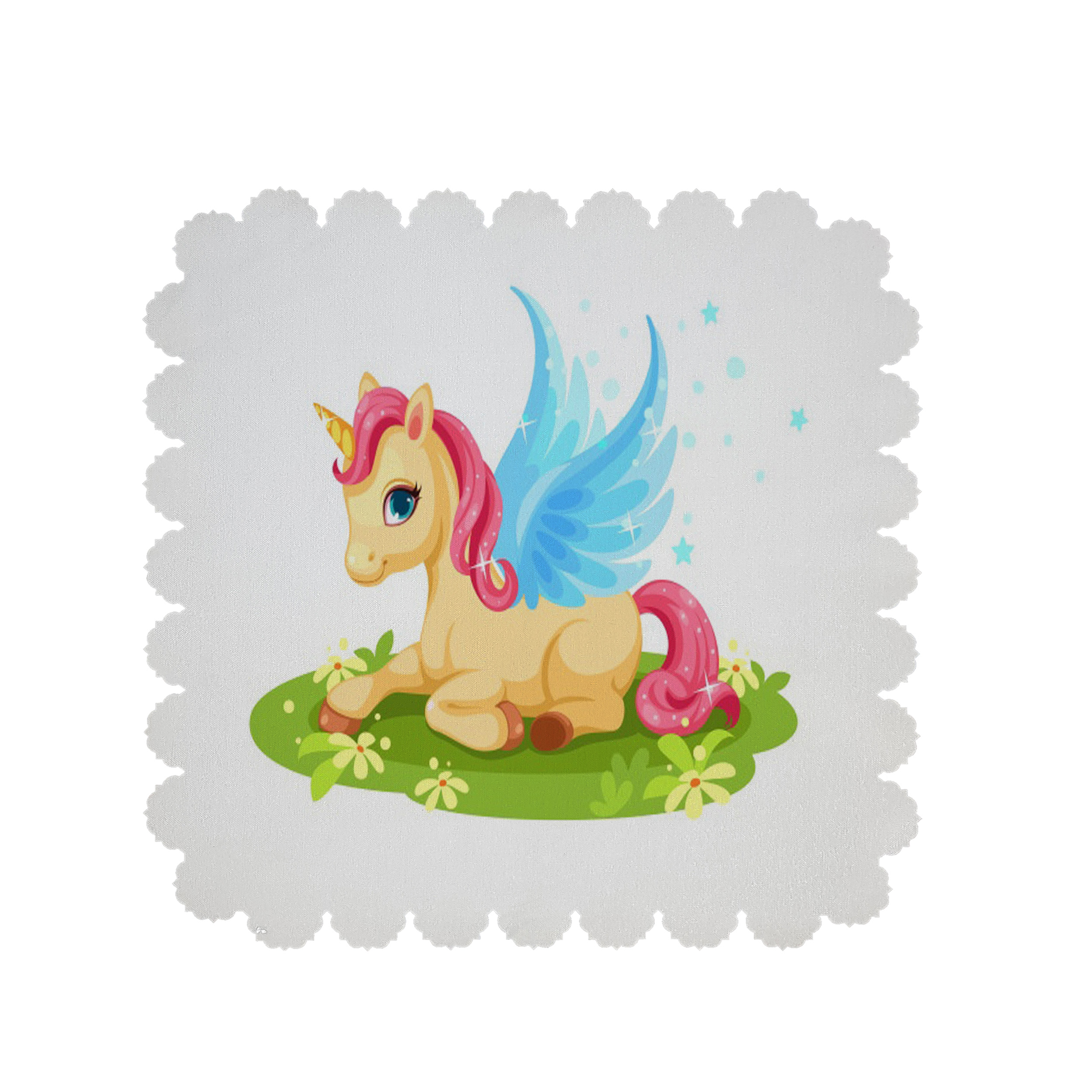  رومیزی طرح یونی کورن  کد 8005B