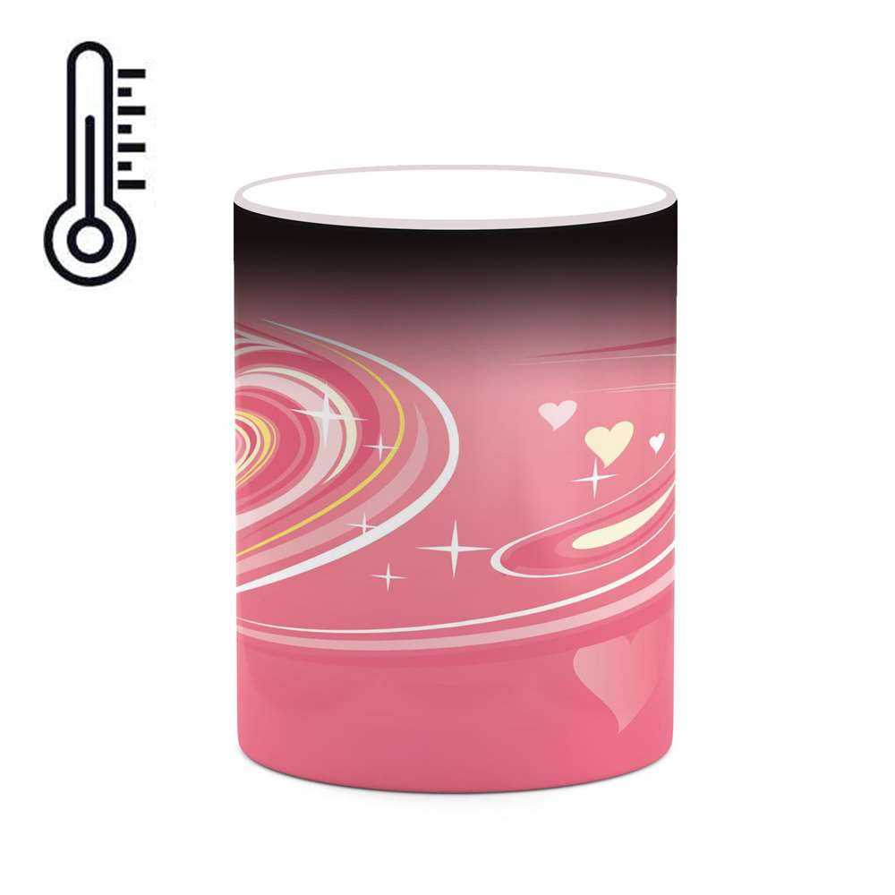 ماگ حرارتی کاکتی طرح Love مدل mgh20703