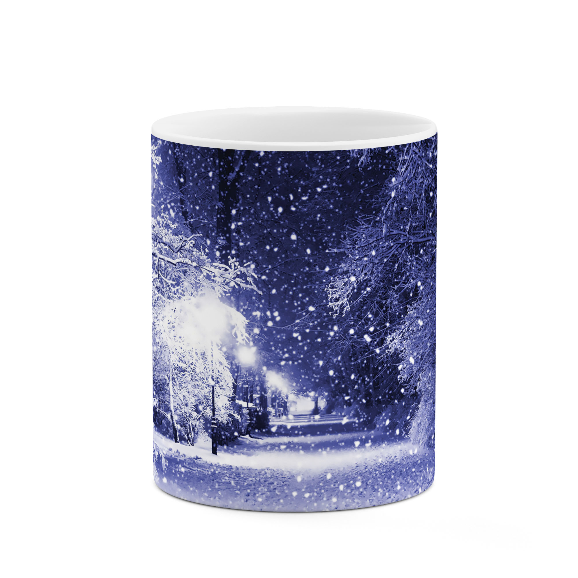 ماگ طرح درخت برفی مدل mug03374