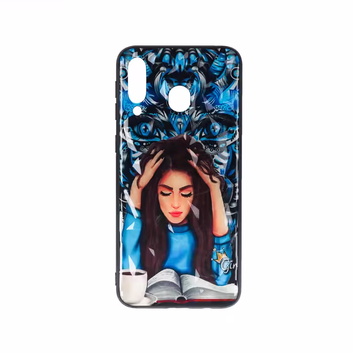 کاور طرح دختر کد 02 مناسب برای گوشی موبایل سامسونگ Galaxy M30 