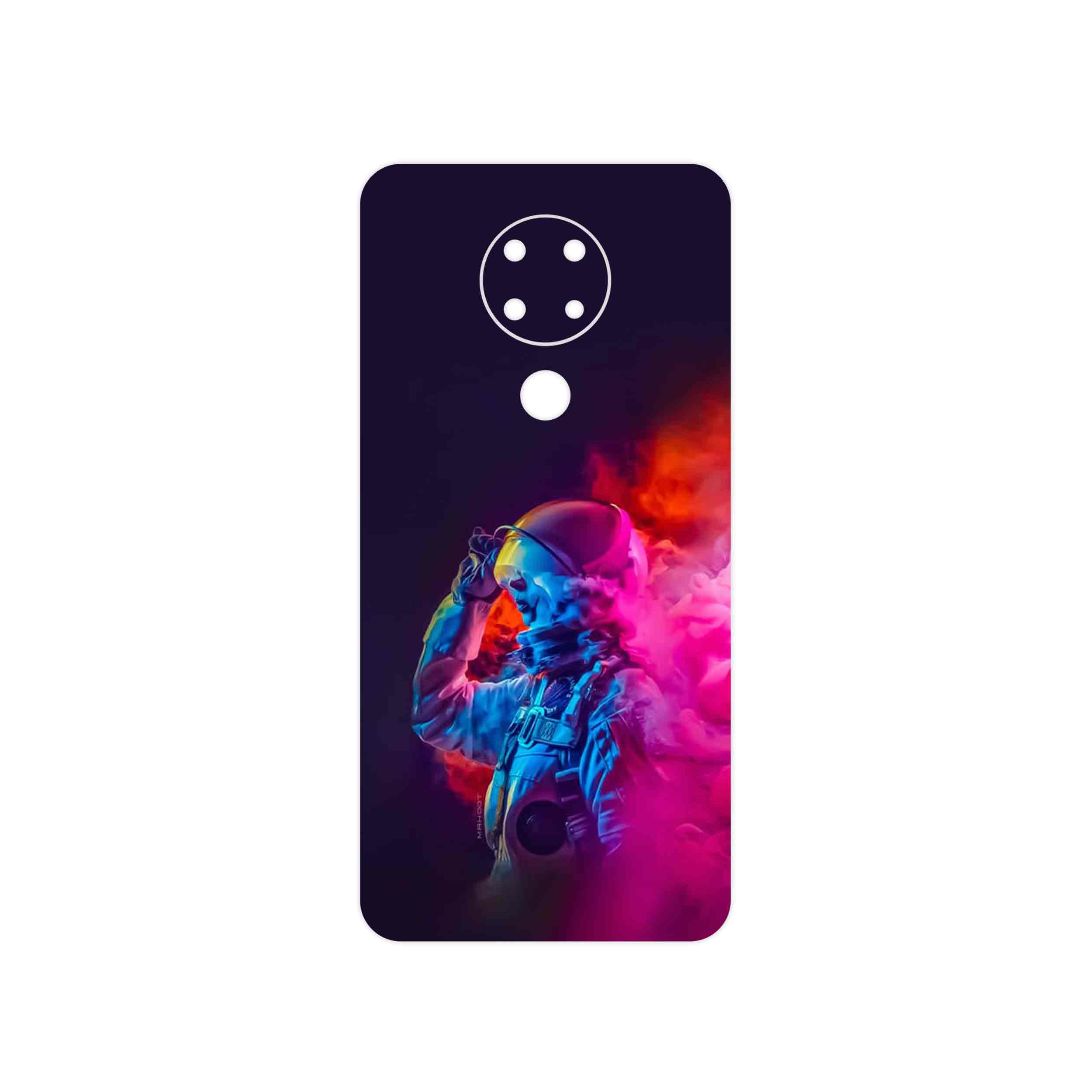 برچسب پوششی ماهوت مدل Smoke Rainbow Digital Art 1 مناسب برای گوشی موبایل نوکیا 3.4