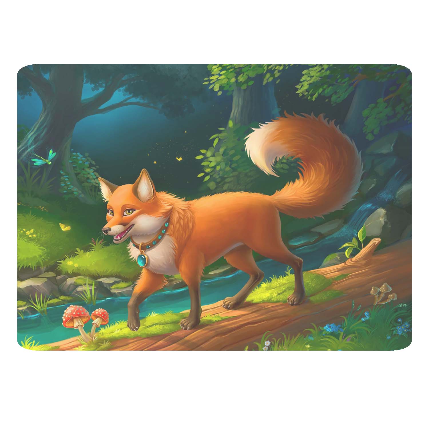 ماوس پد طرح روباه کد B486