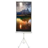 پرده نمایش پایه دار پروژکتور اسکوپ سایز 200x200 سانتی متر