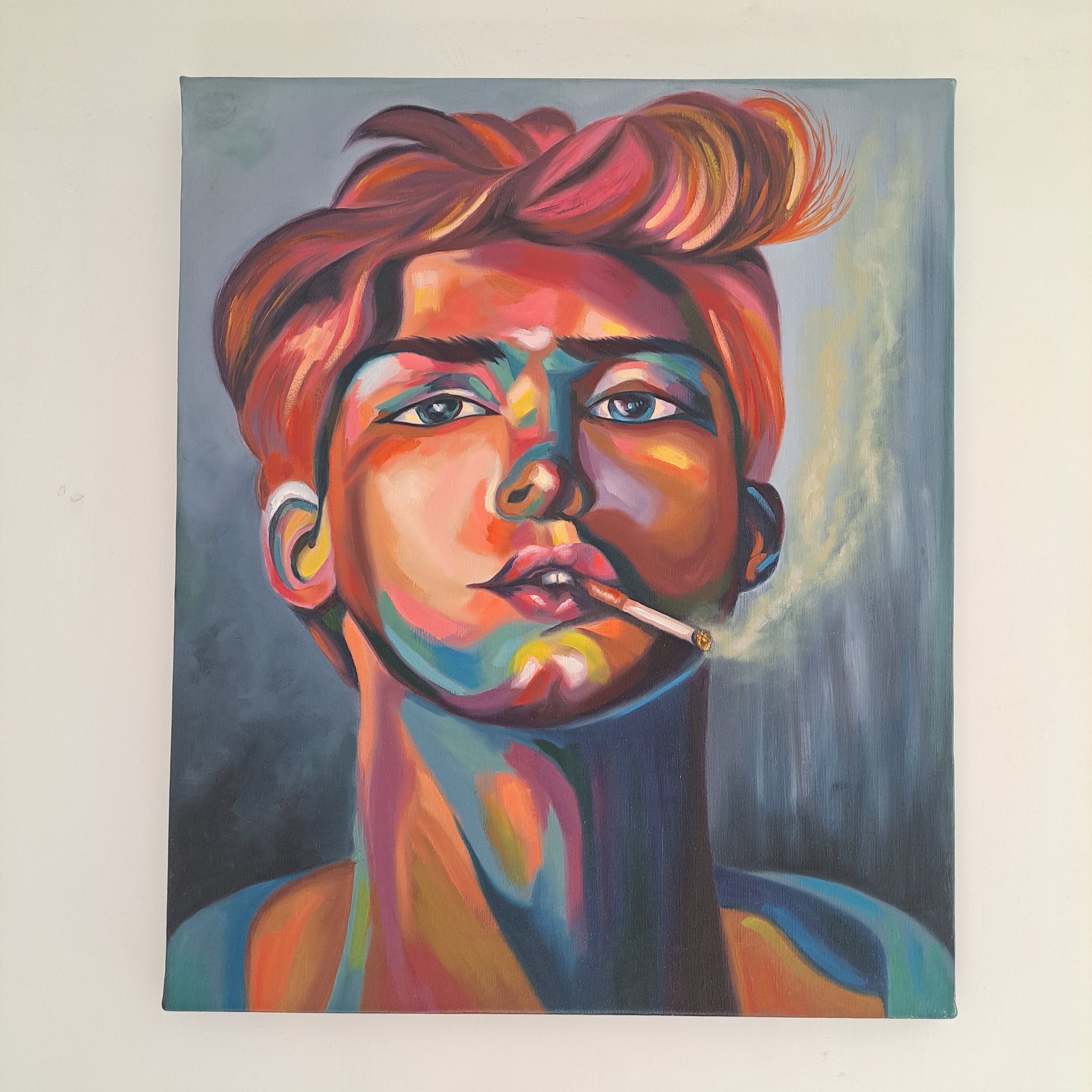 تابلو نقاشی رنگ روغن مدرن