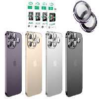 محافظ لنز دوربین فلزی آیفون 14 پرو و 14 پرومکس هوکو hoco 3D Eagle eye metal lens film for iP14 Pro/14 Pro Max