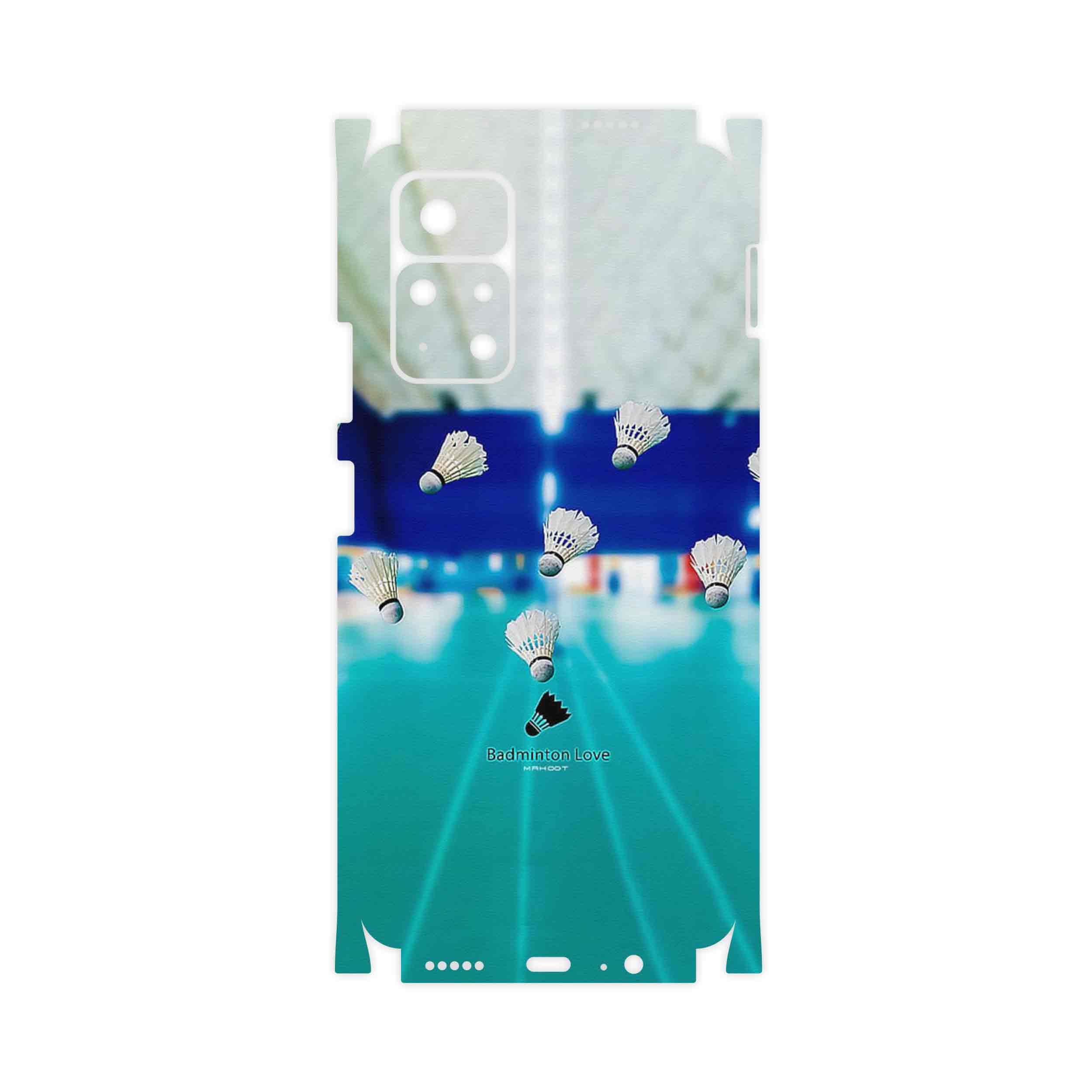 برچسب پوششی ماهوت مدل Badminton-FullSkin مناسب برای گوشی موبایل شیائومی Poco M4 Pro 5G
