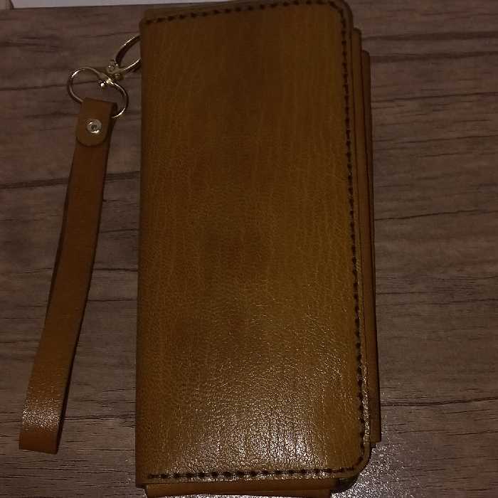 کیف پول مدل کیهان چرم طبیعی بزی