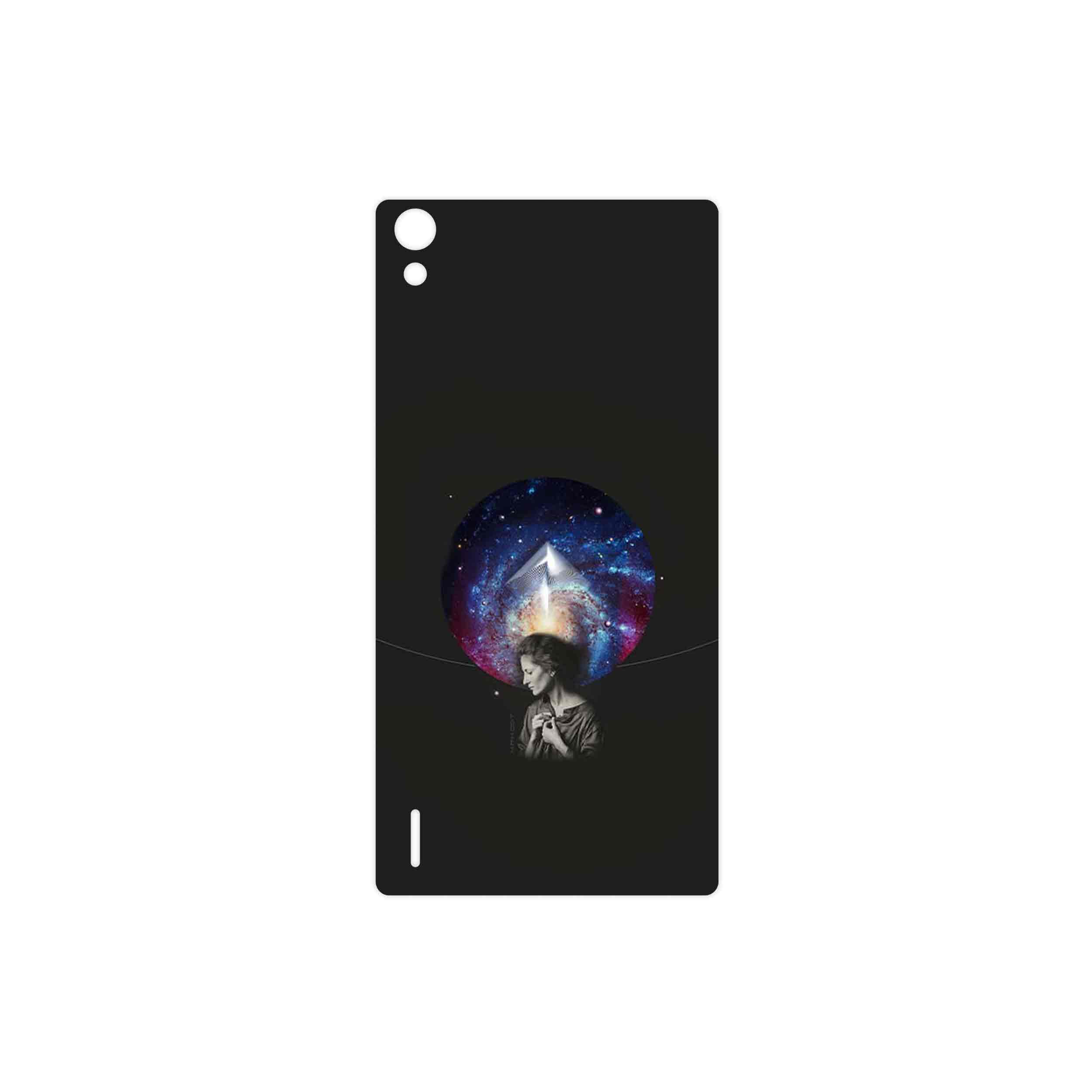 برچسب پوششی ماهوت مدل Collage of surreal Portrait of Women 3 مناسب برای گوشی موبایل هوآوی Ascend P7