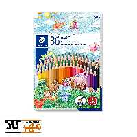 مداد رنگی staedtler36 رنگی نوریس