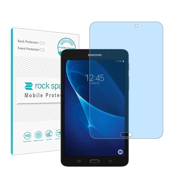گلس تبلت سامسونگ Galaxy Tab A 70 WIFI مدل نانو هیدروژل آنتی بلو برند راک اسپیس کد 12522L