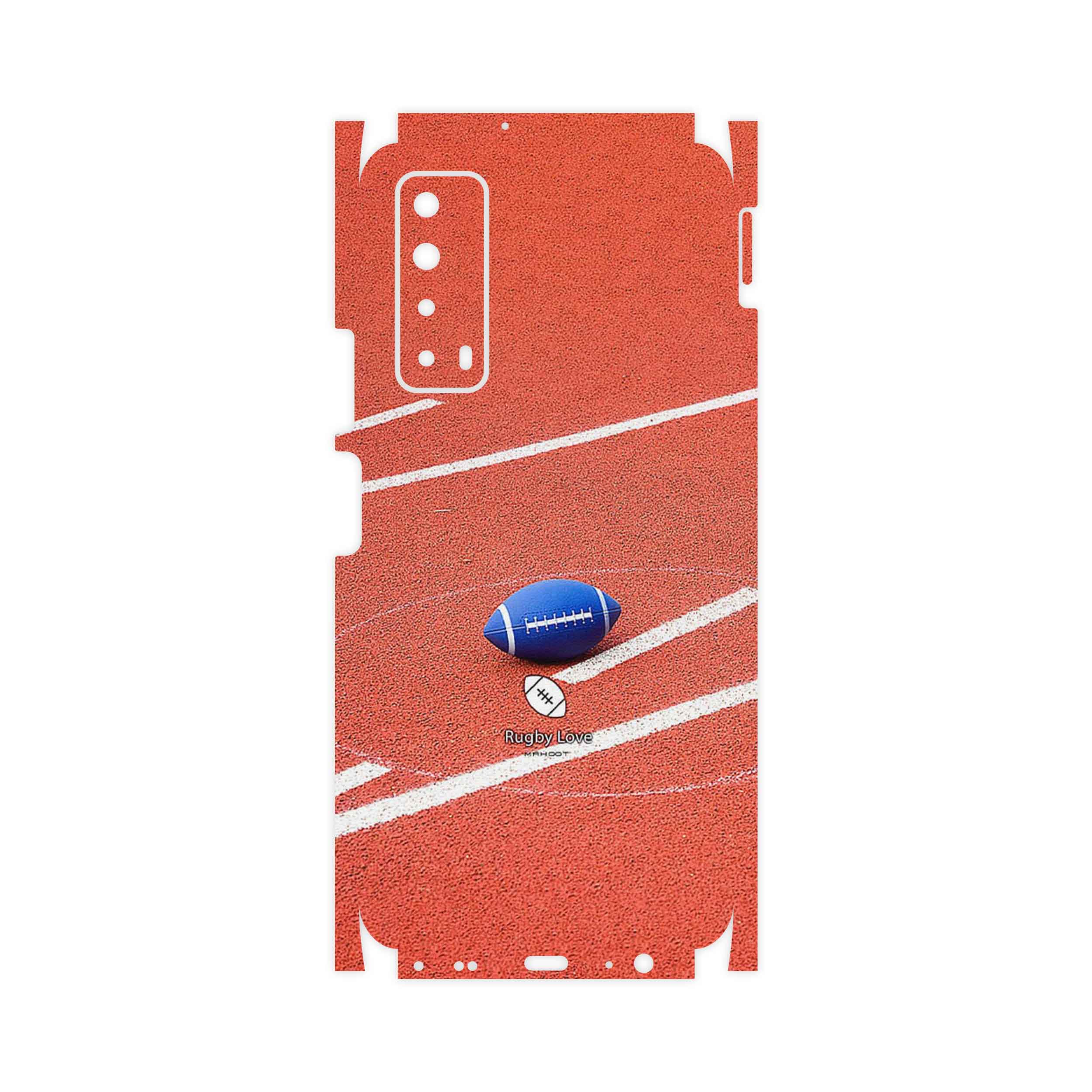 برچسب پوششی ماهوت مدل Rugby football-FullSkin مناسب برای گوشی موبایل هوآوی Y7a