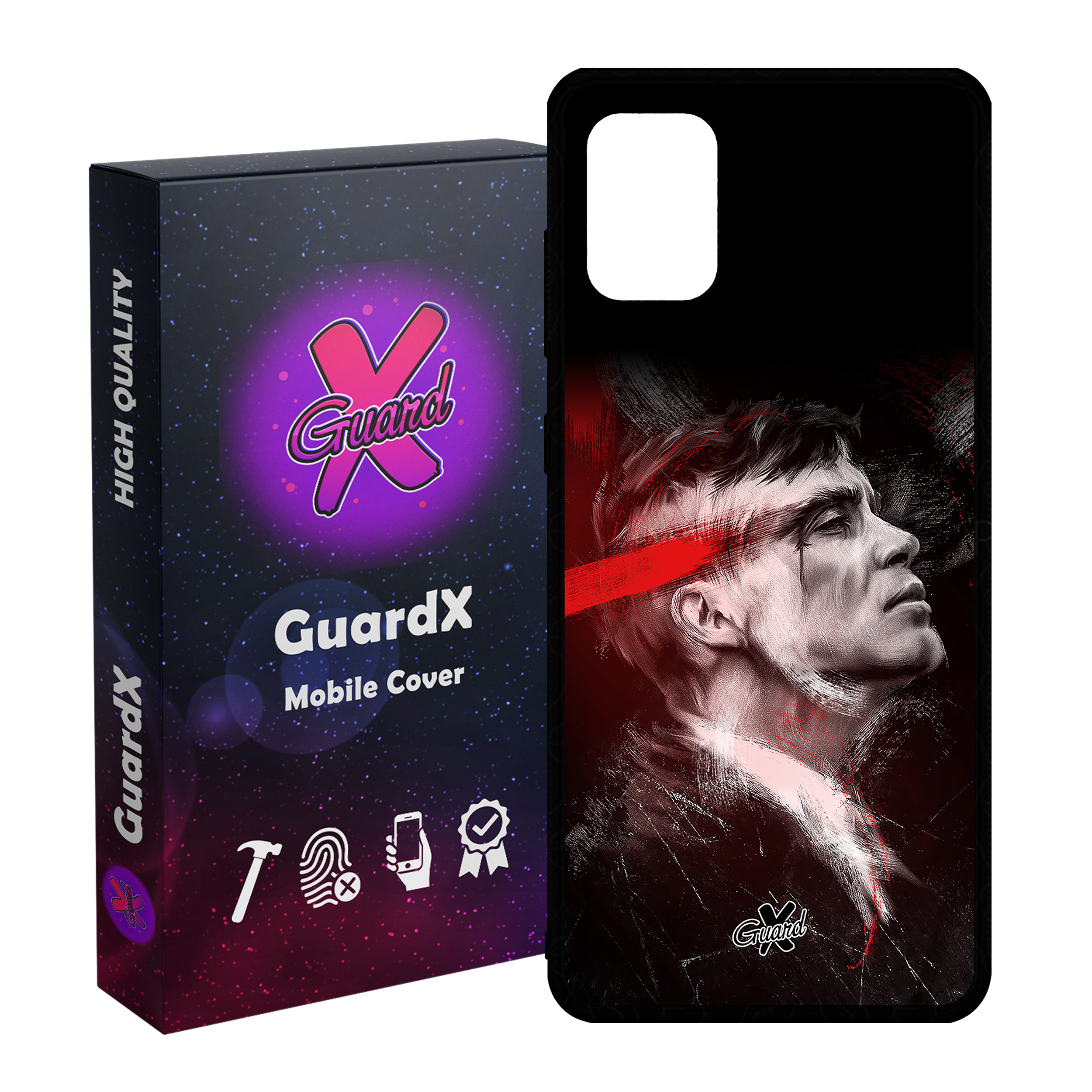 کاور گارد ایکس طرح Peaky Blinders مدل Glass10398 مناسب برای گوشی موبایل سامسونگ Galaxy A51