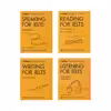 کتاب Collins Reading, Writing, Speaking, Listening For IELTS اثر جمعی از نویسندگان انتشارات زبان مهر 4 جلدی
