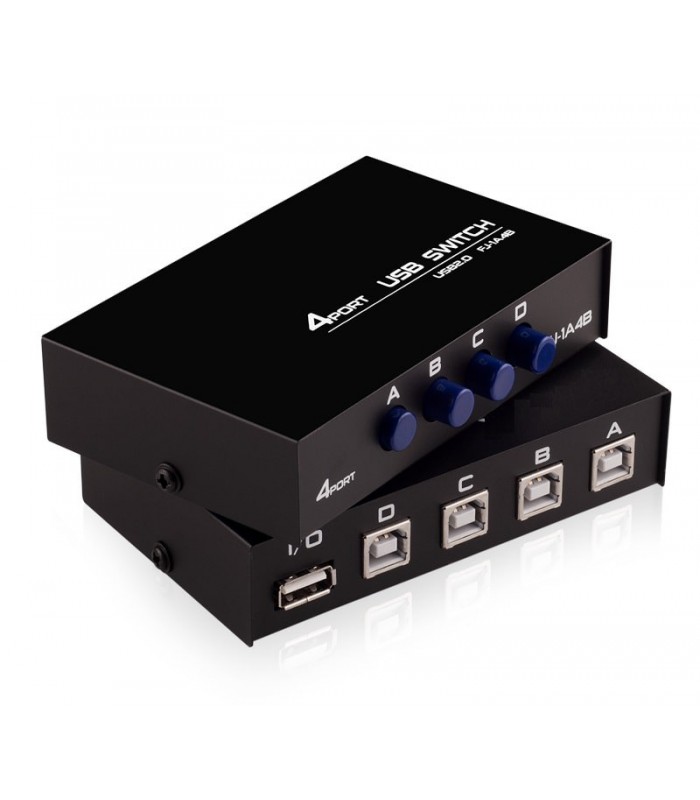 دیتا سوئیچ 1 به 4 دستی USB - یاسین کامپیوتر