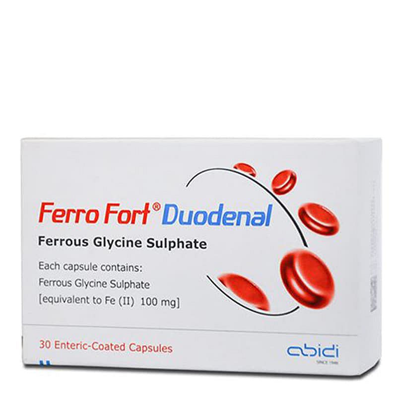 قیمت خرید اینترنتی کپسول فروفورت دئودنال عبیدی 30عددی | Duodenal | فارموکسین