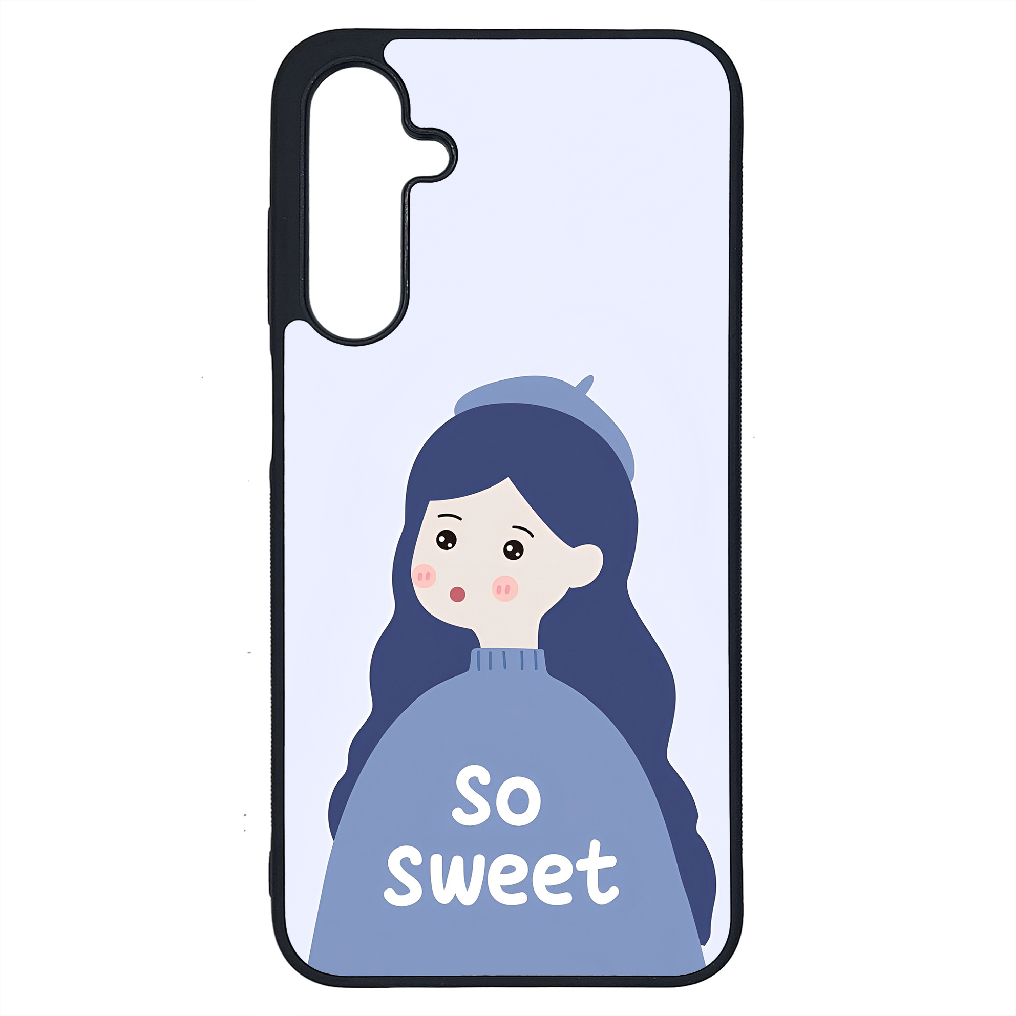 کاور طرح دختر کد G-105 مناسب برای گوشی موبایل سامسونگ Galaxy A25 | دیجی قاب دونی