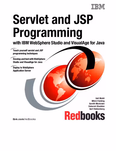 خرید و دانلود نسخه کامل کتاب Servlet and JSP Programming with IBM WebSphere Studio and VisualAge for Java